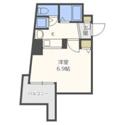 プレサンス難波OCAT前の間取り画像