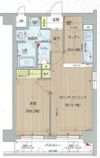 プレサンス中之島公園南の間取り画像