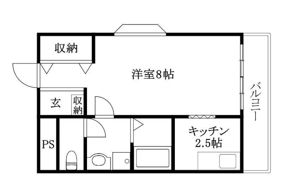 プレアール三番町の間取り画像