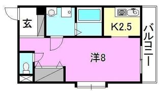プレアール三番町の間取り画像