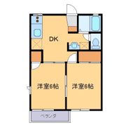 マイム井上Bの間取り画像