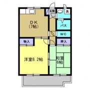 シードルハイツⅢの間取り画像