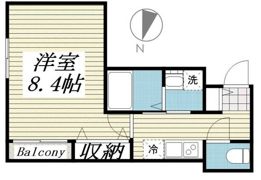 ベルグランデ吉野町の間取り画像