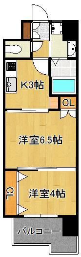 REGARIA KOKURAKITA CENTERPLACEの間取り画像