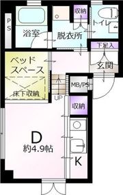 Plumeria鶴舞の間取り画像