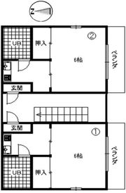 コート紙町VIIの間取り画像