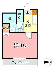 ブールブランシュCの間取り画像