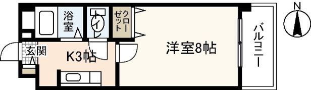 アヴニール ドゥの間取り画像
