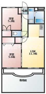 ユーミーレーブの間取り画像