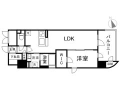 ラシュレ神戸北野の間取り画像