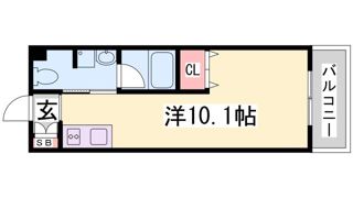 ライフデザイン三宮東の間取り画像