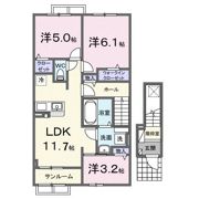 ラ・ルーチェⅡの間取り画像