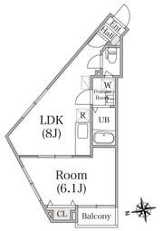 ベイホーム市川の間取り画像