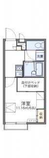 レオパレスプレジャータウンⅡの間取り画像