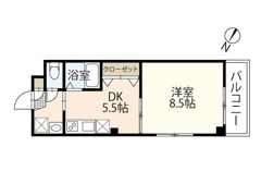 アスリート・リヨービルの間取り画像