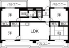 ドミール幸心の間取り画像