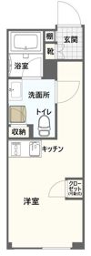 Ludens新板橋Ⅲの間取り画像