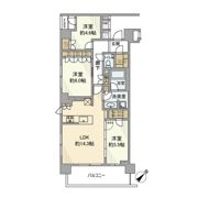 プレミスト横濱反町の間取り画像