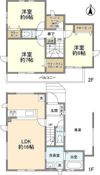 4208さいたま市三室25期4棟2号棟の間取り画像
