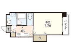 Lutella皆実町の間取り画像