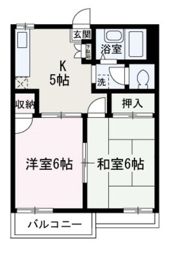 アネックス朝志ケ丘の間取り画像