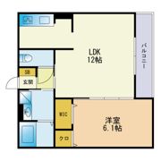 アルバ桜坂の間取り画像