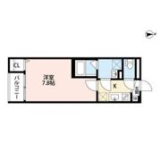 ミモザ服部天神の間取り画像