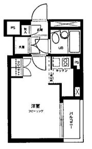 ワコーレ北千住の間取り画像