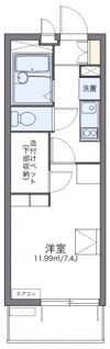 レオパレスTN参番館の間取り画像