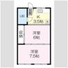 門前町マンションの間取り画像