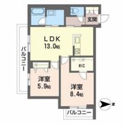 ミモザの間取り画像