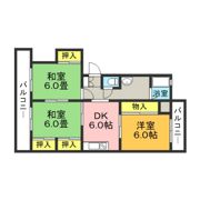 第二立岩ビルの間取り画像