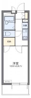 レオパレスSILKの間取り画像