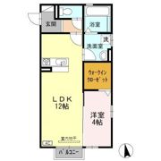 リシェス・オカザキⅣの間取り画像