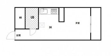 京急西広島マンションの間取り画像