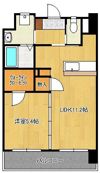 ミーナ原町の間取り画像
