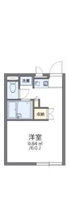 レオパレスコスモスハイツの間取り画像