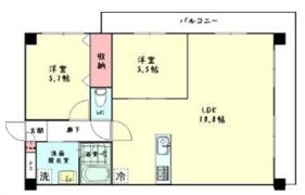 トーア川越マンションの間取り画像