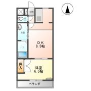 クレストール市名坂の間取り画像
