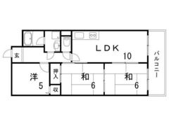 シャトレンうぐいすマンションの間取り画像