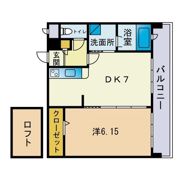 HF大濠レジデンスBAYSIDEの間取り画像