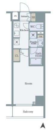 スカイコートパレス両国の間取り画像