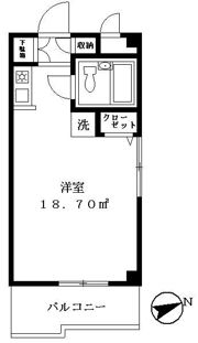 アーバンオルム府中の間取り画像