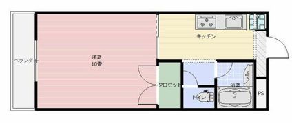 エレガンスポアソンの間取り画像