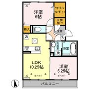 ボヌールメゾンの間取り画像
