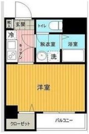スカイコート銀座東第2の間取り画像