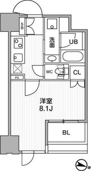 東神田ﾃﾗｽﾚｼﾞﾃﾞﾝｽの間取り画像
