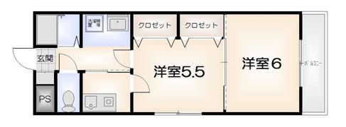 フレンズヒルの間取り画像