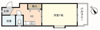 サンスクエア大芝の間取り画像