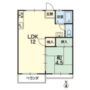 コーポグリーンの間取り画像